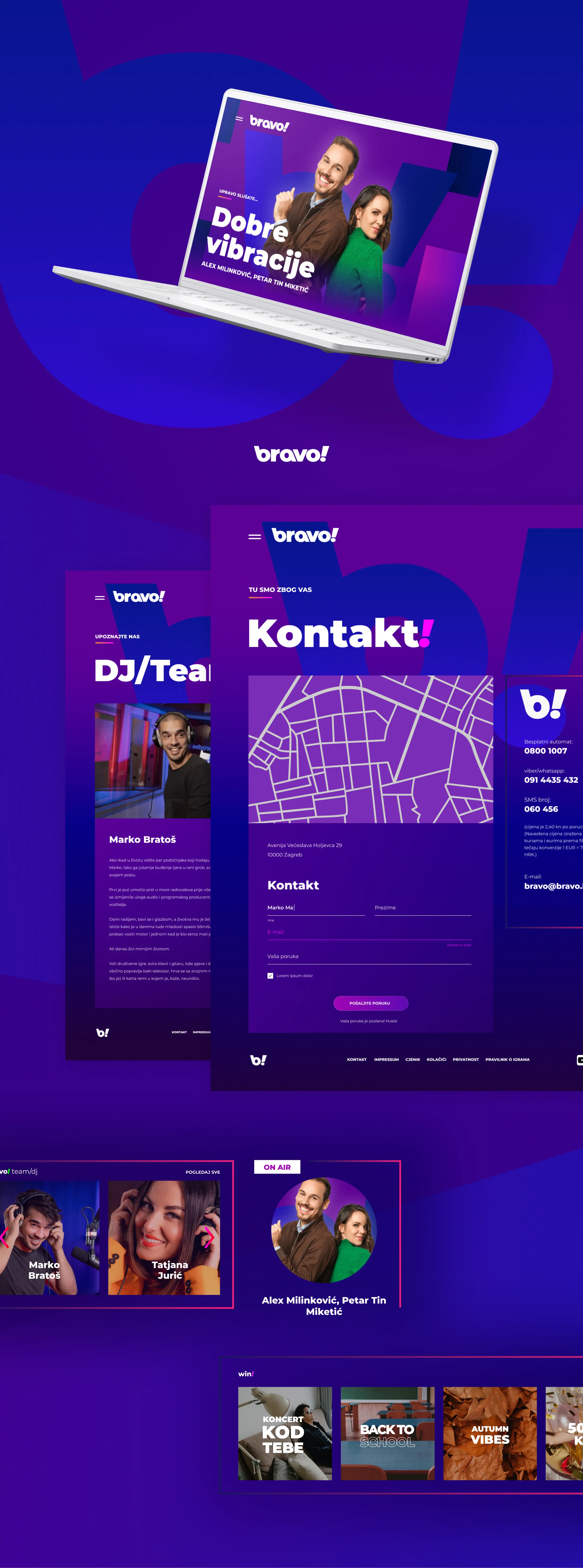 bravo web koncept