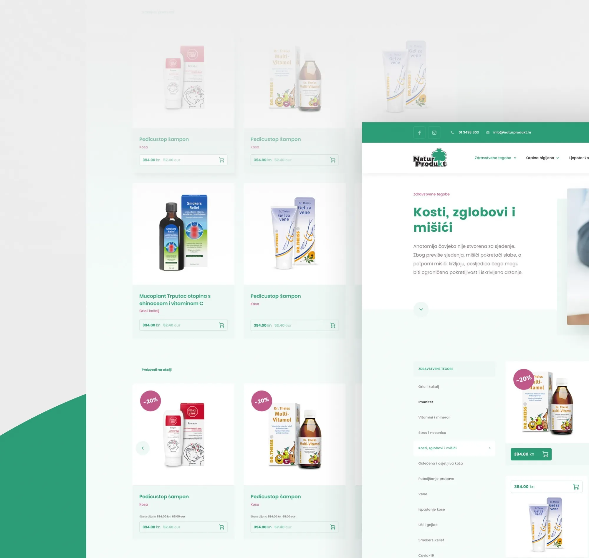 naturprodukt web store koncept