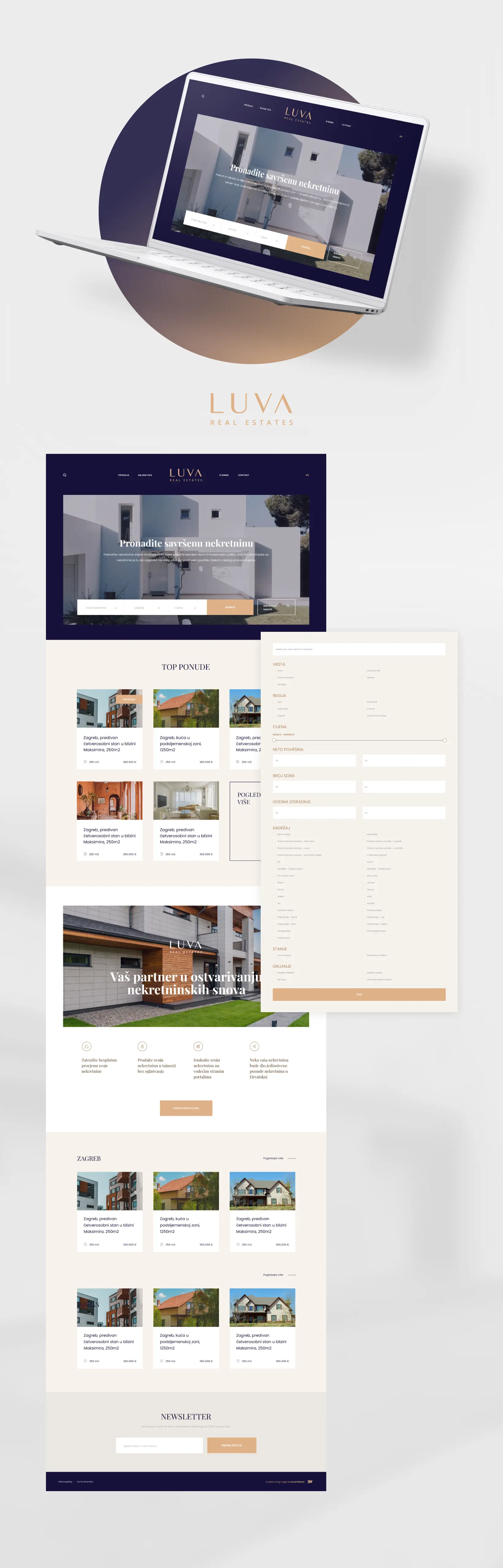 luva real estate stranica