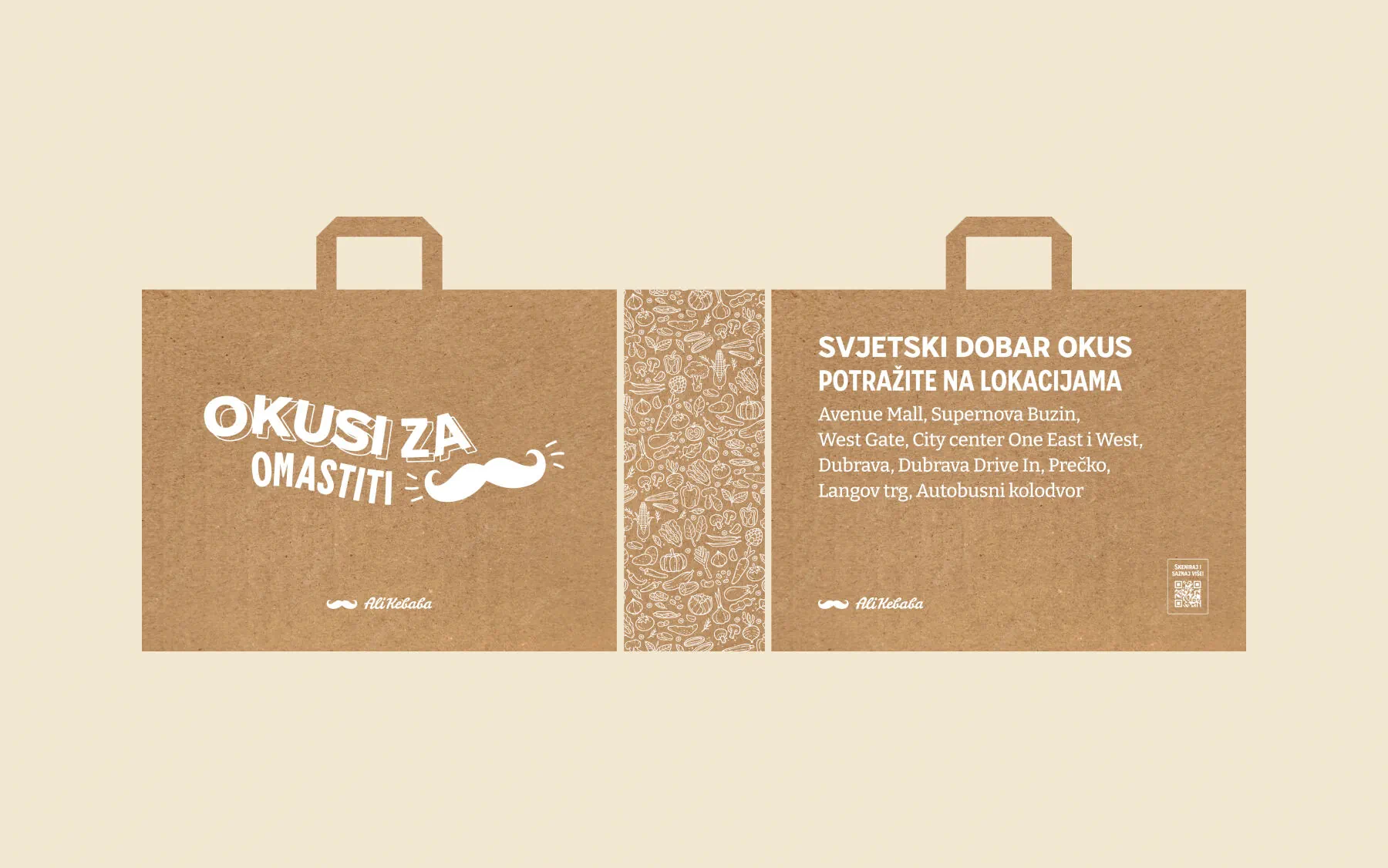 ali kebaba vrećica dizajn